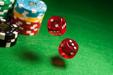 ladangjitu Texas Hold'em Bonus live dealer table with hole cards and community cards